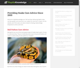 www.reptileknowledge.com Reptile Knowledge Expert Snake Care Advice Since 2007